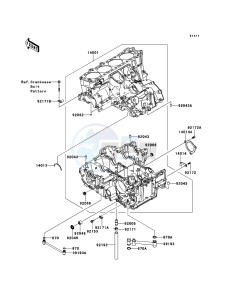 1400GTR ZG1400A9F FR GB XX (EU ME A(FRICA) drawing Crankcase