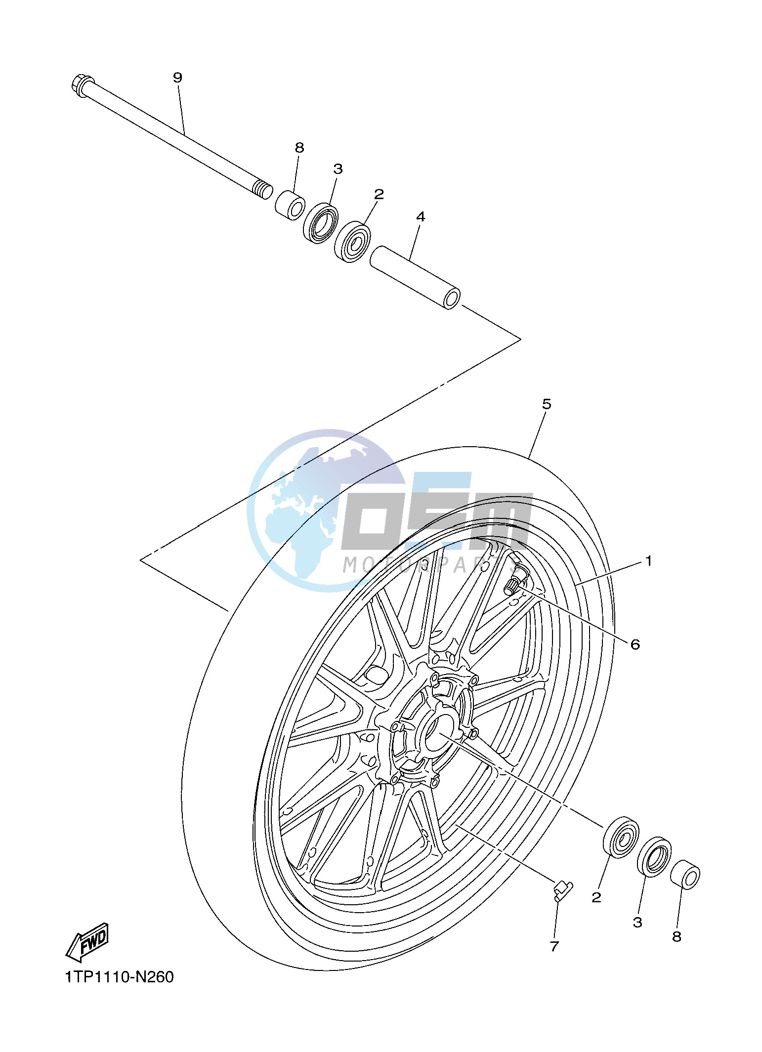 FRONT WHEEL