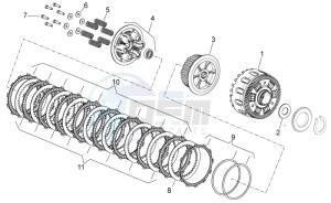 Shiver 750 PA (AA, JP, MAL, T) drawing Clutch II