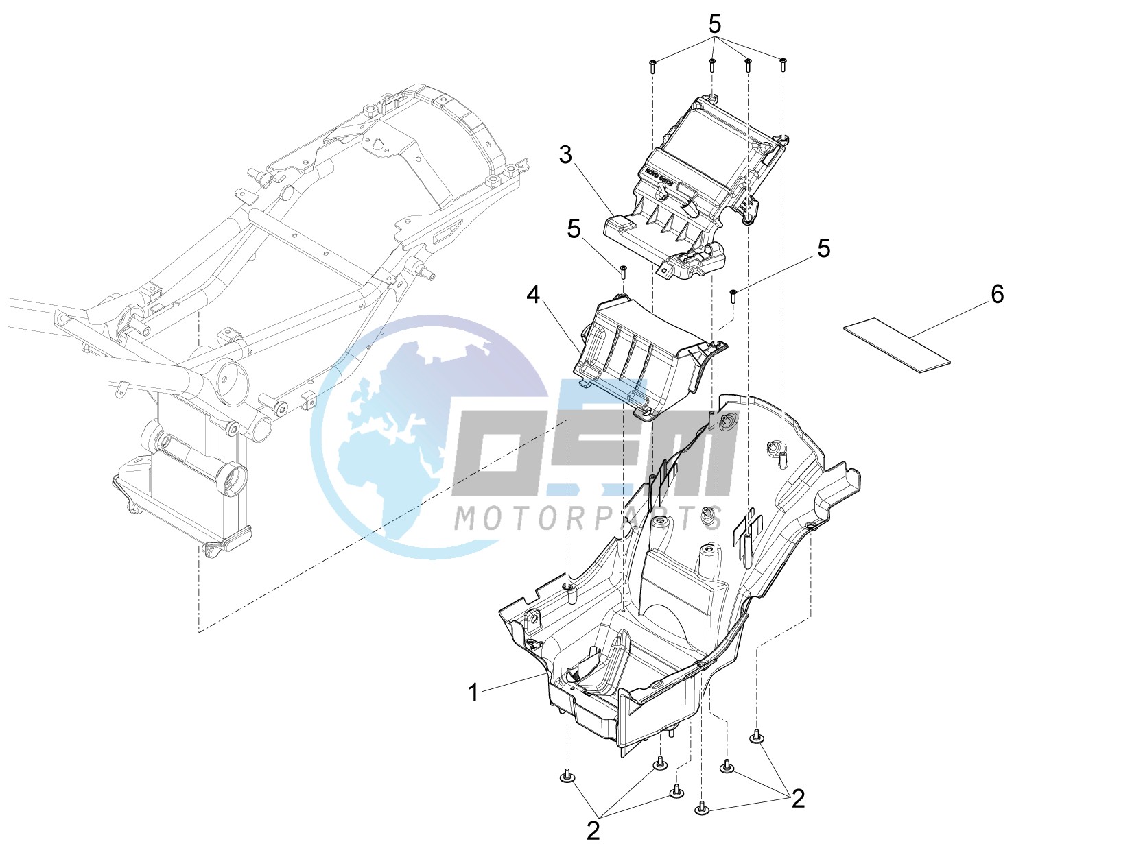 Saddle compartment