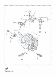 WR450F (B7R4) drawing INTAKE 2