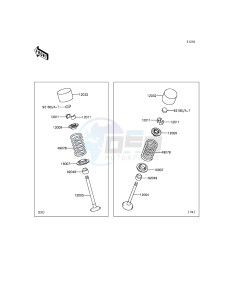 Z800 ZR800CGF UF (UK FA) XX (EU ME A(FRICA) drawing Valve(s)