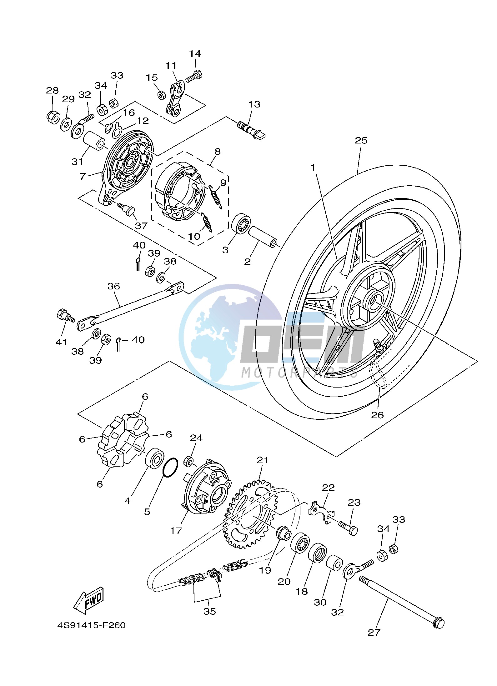 REAR WHEEL