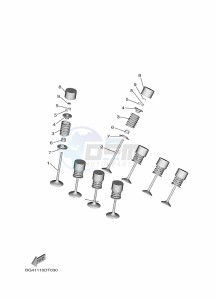 YXE850EN YX85EPAM (BANG) drawing VALVE