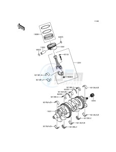 NINJA ZX-10R ABS ZX1000KFFA FR XX (EU ME A(FRICA) drawing Crankshaft/Piston(s)