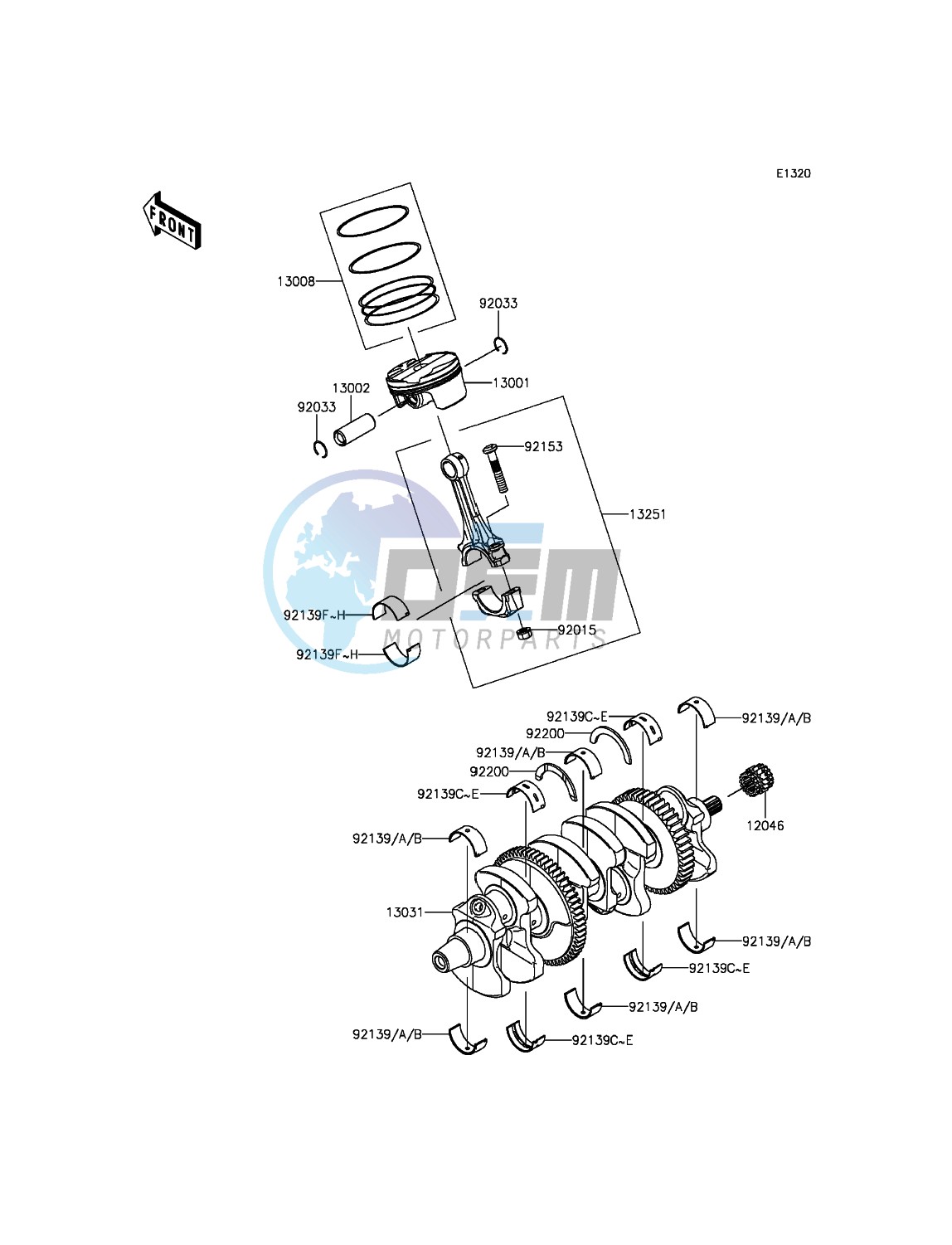 Crankshaft/Piston(s)