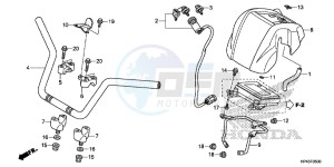 TRX420FMD TRX420 Europe Direct - (ED) drawing HANDLE PIPE