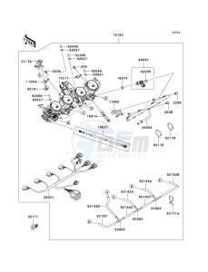 ZG 1400 A [CONCOURS 14 ABS] (8F-9F) A9F drawing THROTTLE