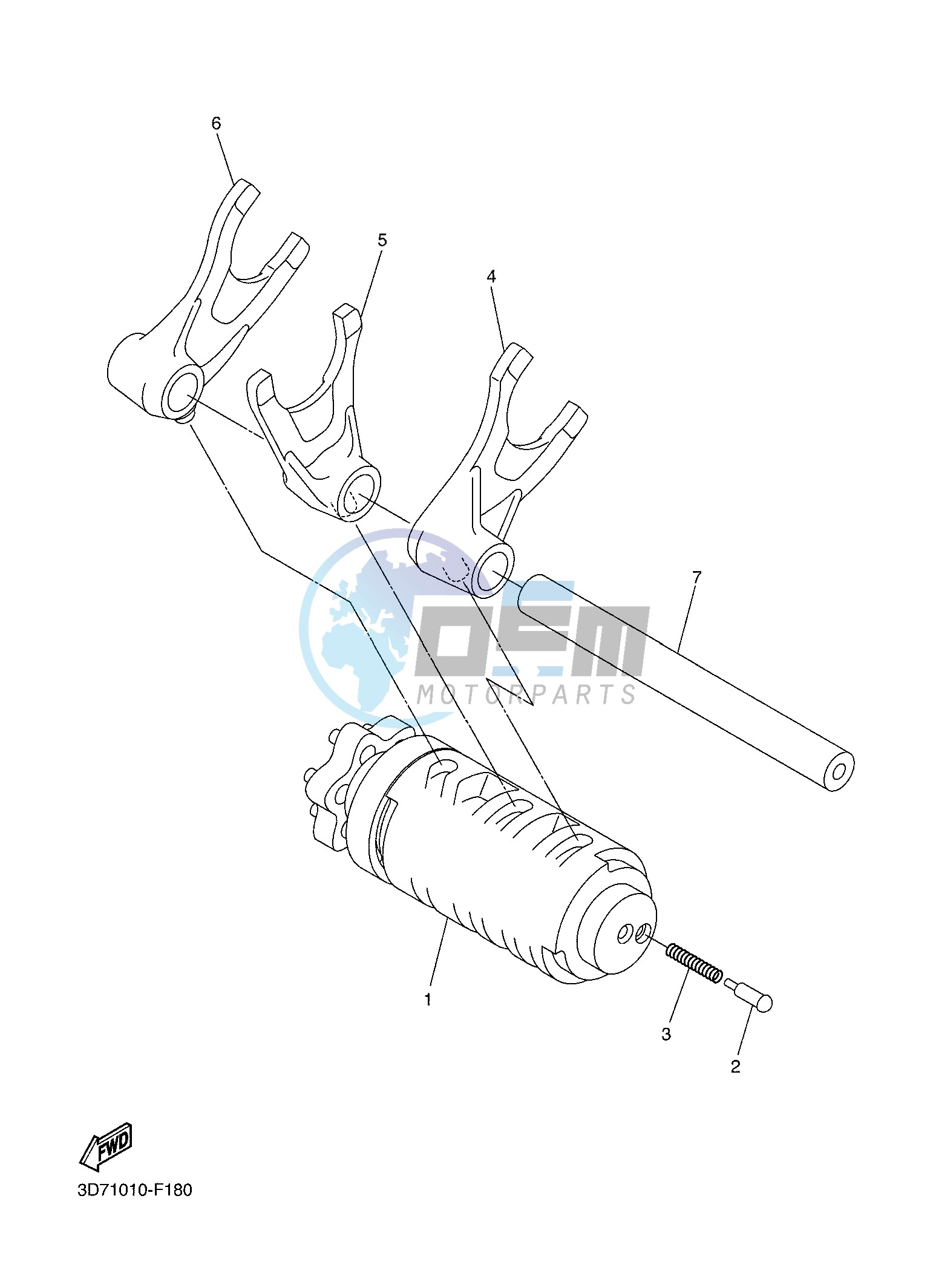 SHIFT CAM & FORK