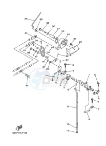 FT9-9D drawing THROTTLE-CONTROL