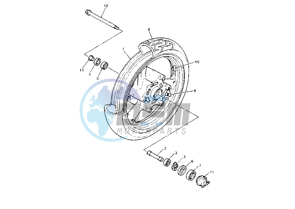 FRONT WHEEL