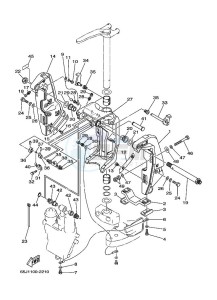 225FETOX drawing FRONT-FAIRING-BRACKET