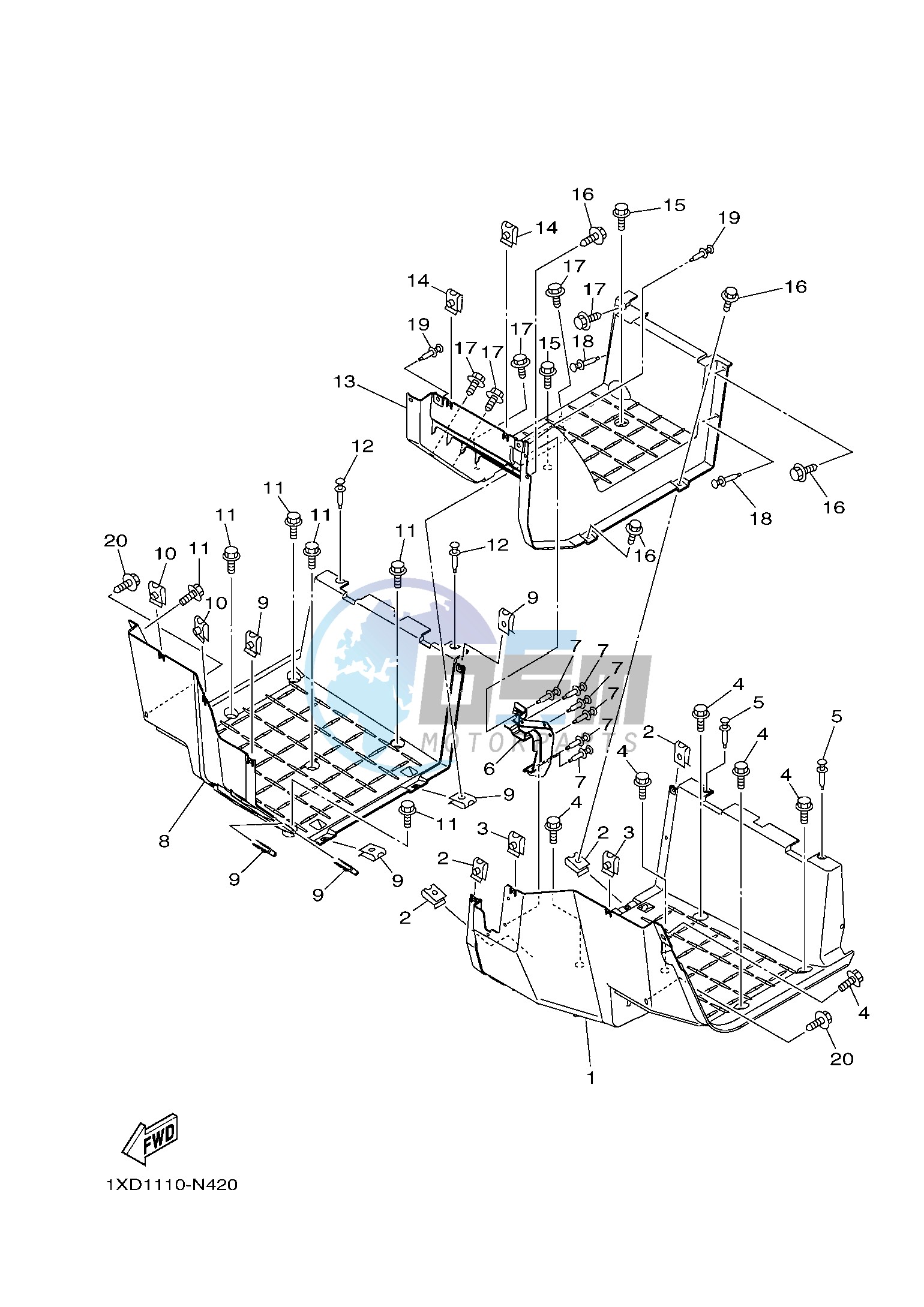 STAND & FOOTREST