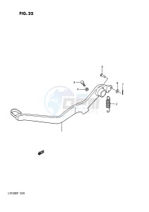 LT230E (E28) drawing REAR BRAKE