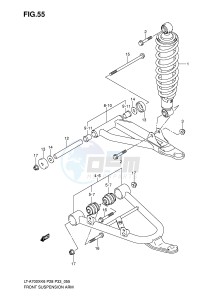 LT-A700X (P28-P33) drawing FRONT SUSPENSION ARM