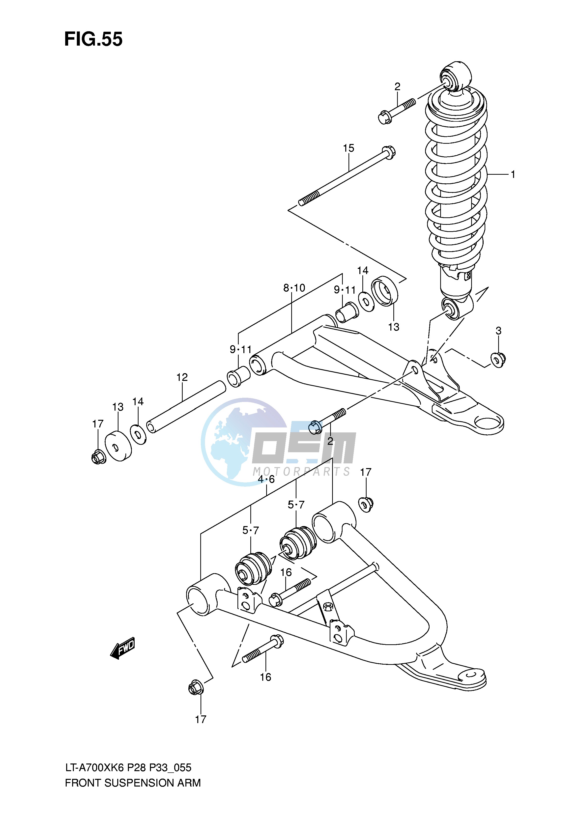 FRONT SUSPENSION ARM