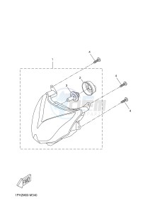 NS50N NITRO NAKED (1PL2) drawing HEADLIGHT