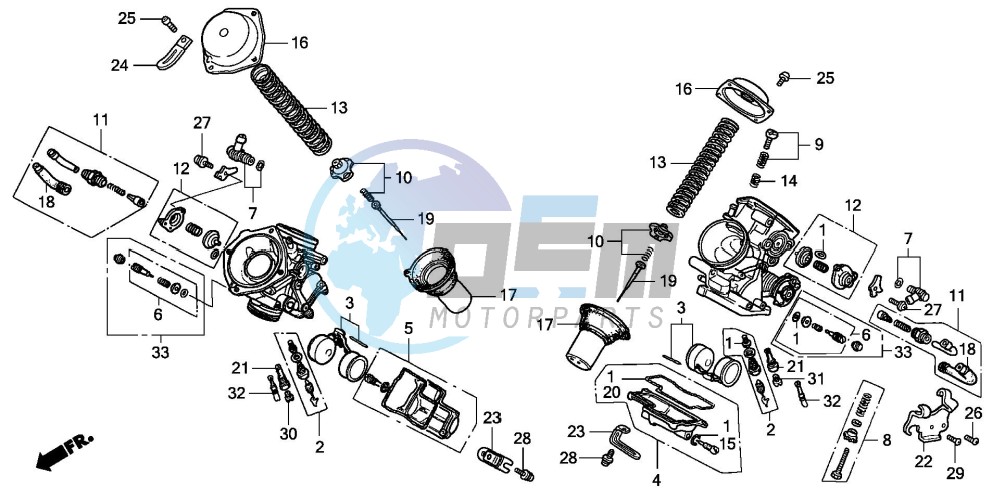 CARBURETOR (COMPONENT PARTS)