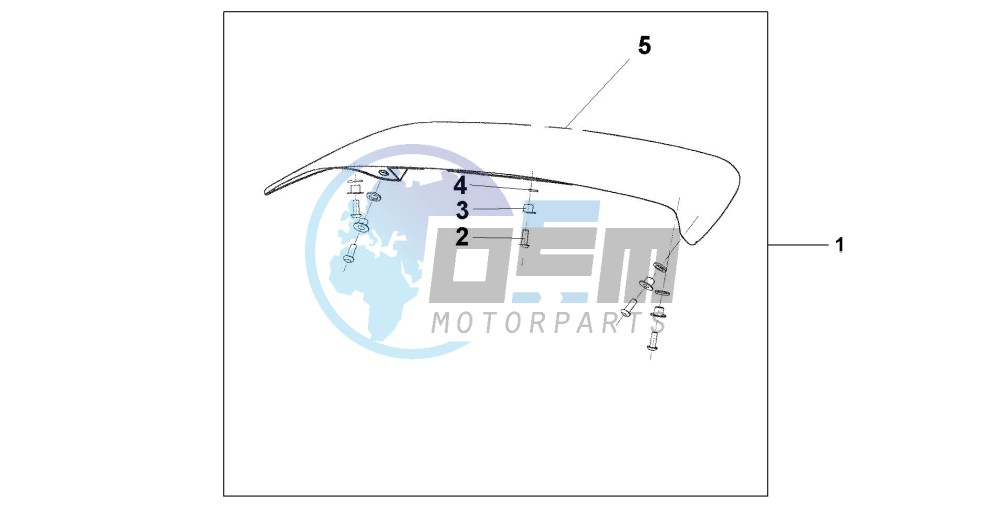 TOP BOX SPOILER CANDY GLORY RED