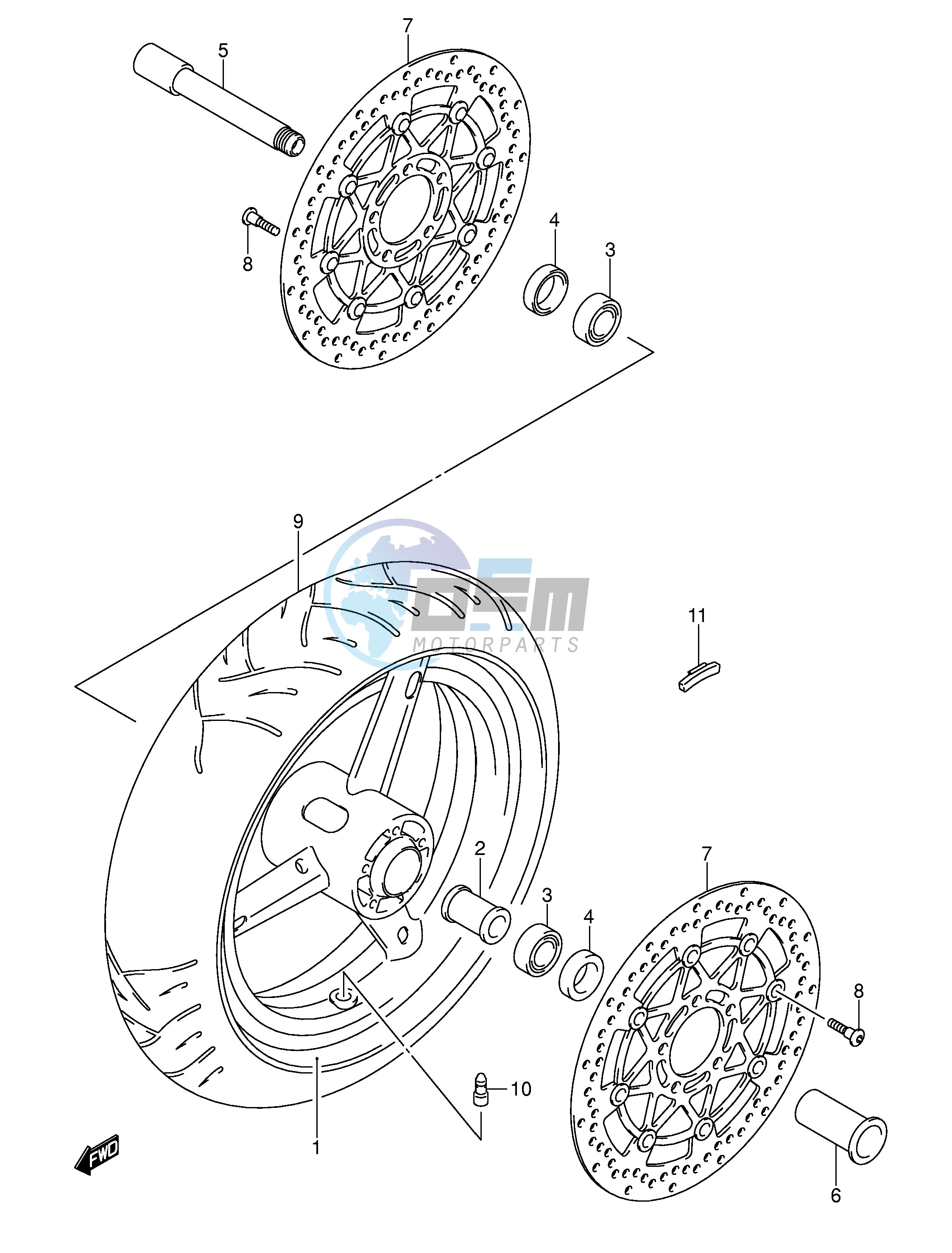 FRONT WHEEL