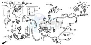 SH125 drawing WIRE HARNESS