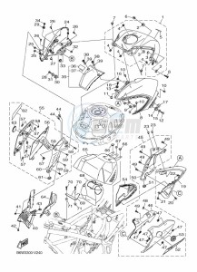 MT-25 MTN250-A (B4W1) drawing FUEL TANK 2