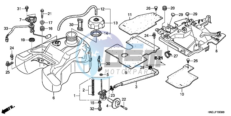 CAMSHAFT/VALVE (REAR)