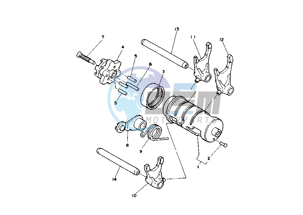 SHIFT CAM-FORK