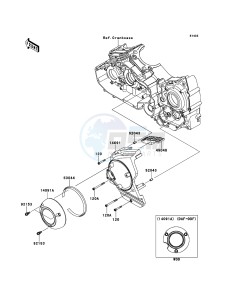 VN1700_CLASSIC_TOURER_ABS VN1700DDF GB XX (EU ME A(FRICA) drawing Chain Cover