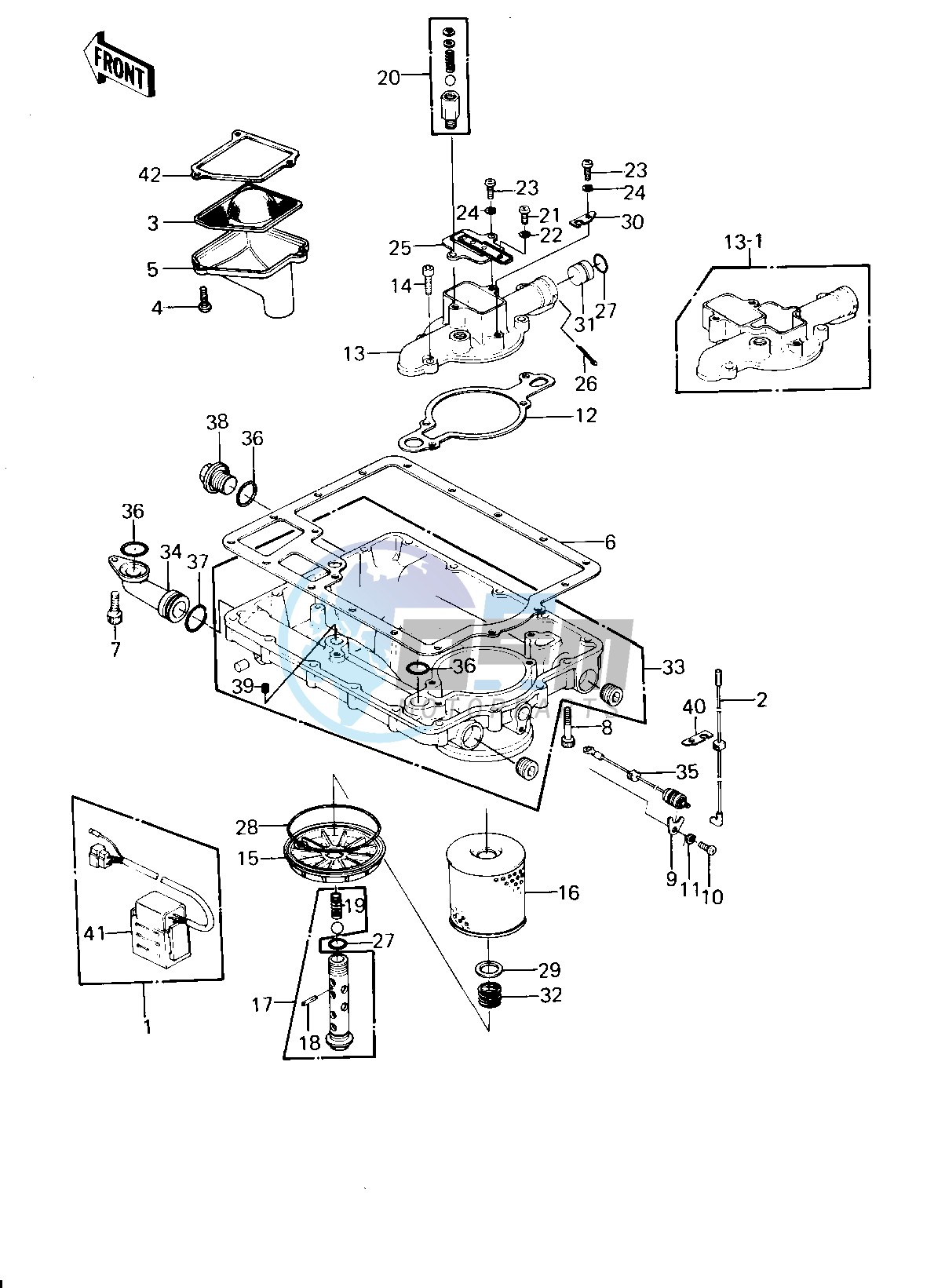 OIL PAN_OIL FILTER -- From E_NO. 010638- -