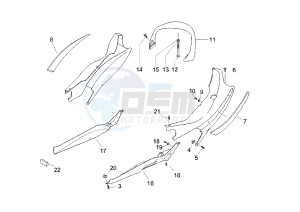 X8 125 drawing Rear Body