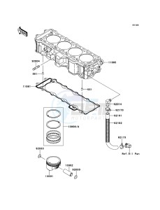 JET SKI ULTRA 300LX JT1500JCF EU drawing Cylinder/Piston(s)