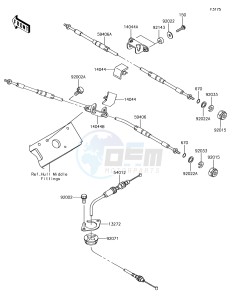 JET SKI STX-15F JT1500AGF EU drawing Cables