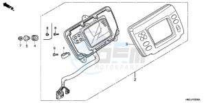 SH125DH UK - (E) drawing EXHAUST MUFFLER