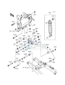 Z250SL_ABS BR250FFS XX (EU ME A(FRICA) drawing Suspension/Shock Absorber