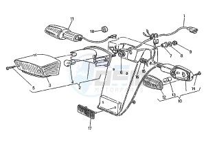 ELEFANT 750 drawing TAILLIGHT