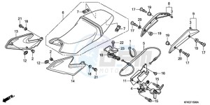 VTR2509 U drawing SEAT/SIDE COVER