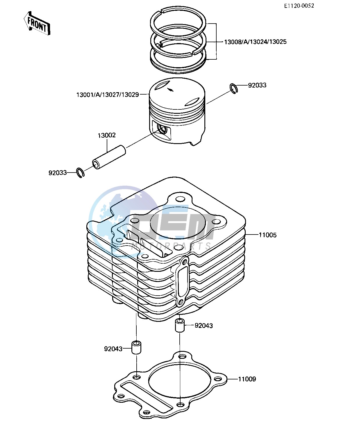 CYLINDER_PISTON -- KLT110-A1_A2- -