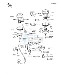 KZ 1000 J (J1-J3) drawing METERS -- KZ1000-J1_J2- -