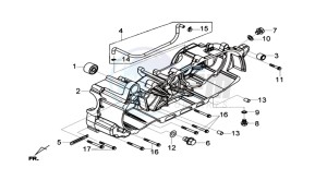 JOYMAX 125I ABS drawing CRANKCASE LEFT