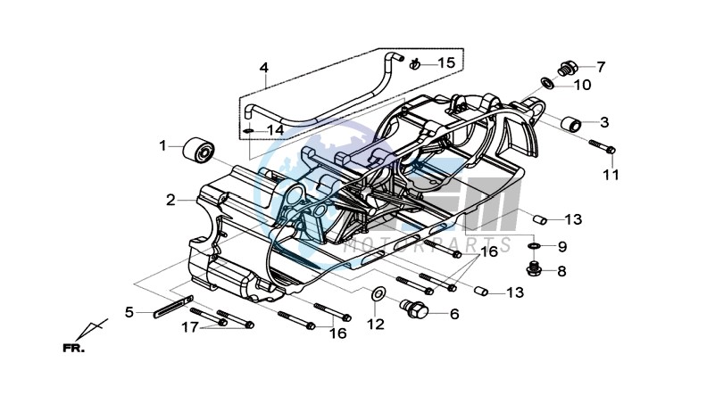 CRANKCASE LEFT