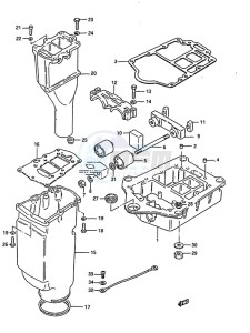 DT 140 drawing Engine Holder