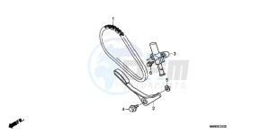 TRX250TMC drawing CAM CHAIN/ TENSIONER