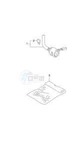 DF 20A drawing Remocon Cable Electric Starter