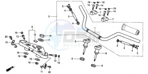 VT600CD drawing HANDLE PIPE/TOP BRIDGE (2)