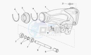 Griso V 850 IE IE drawing Swing arm