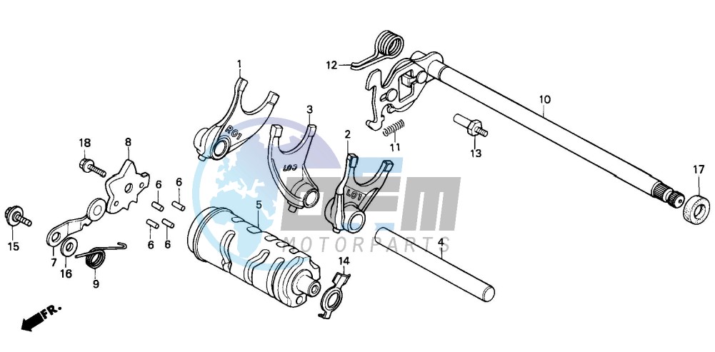 GEARSHIFT DRUM