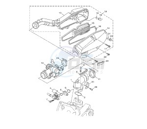 HW XENTER 150 drawing INTAKE