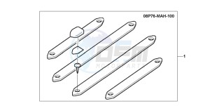 VT750C drawing RR.MUDGUARD PRORECTI