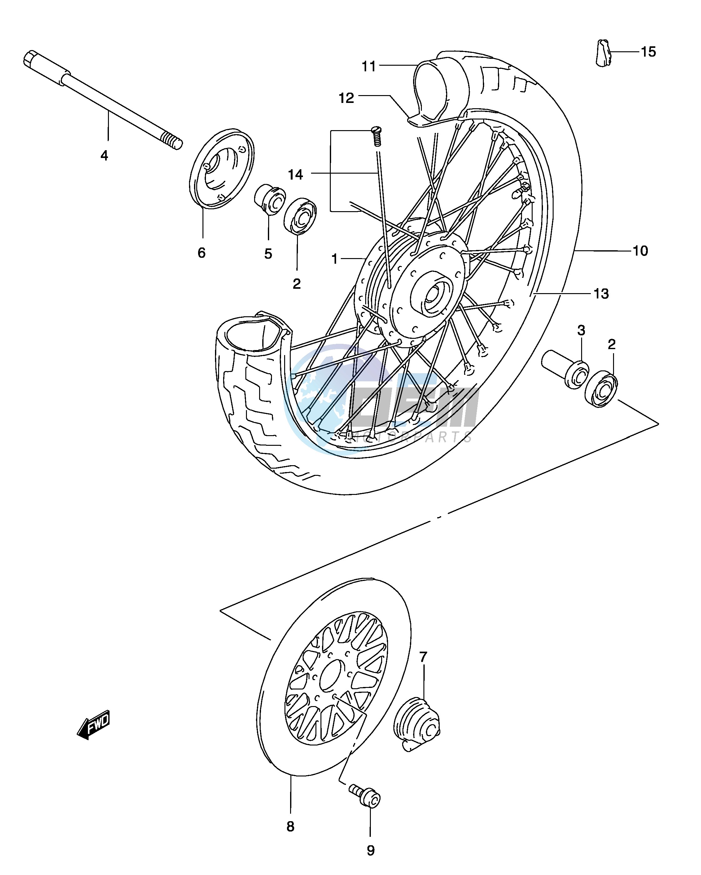 FRONT WHEEL